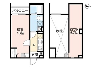 アルモあびこの物件間取画像